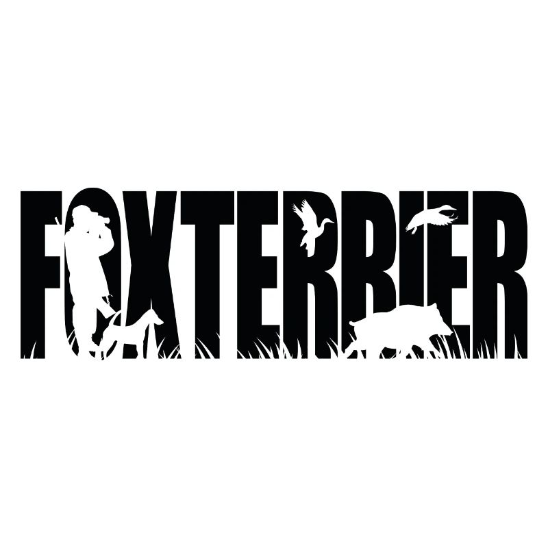 FOXTERRIER glatthaar Jagdhund Jagdhunde Wilsigns