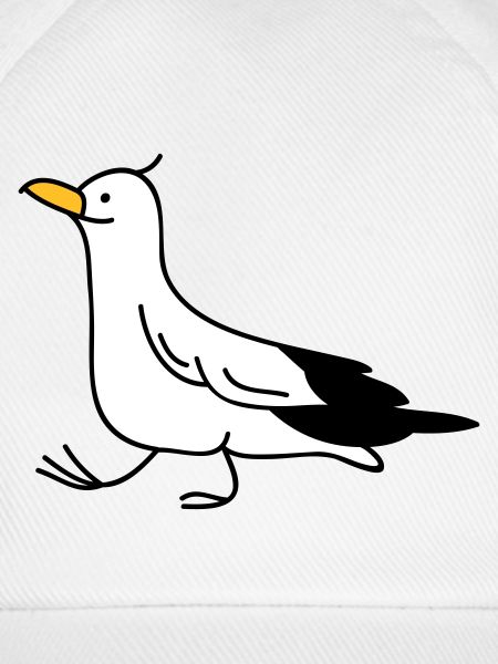 Funny seagull