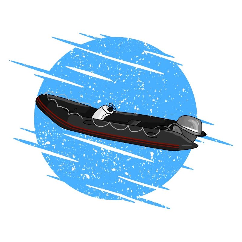 Schlauchboot Motorboot