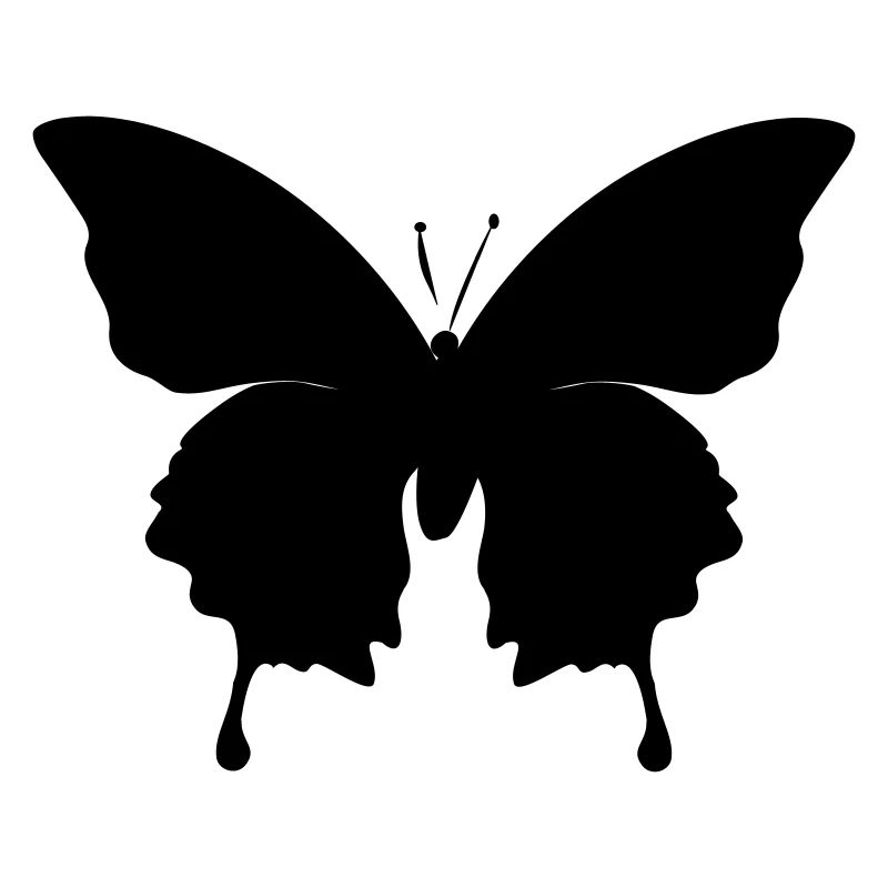 silhouette de papillon