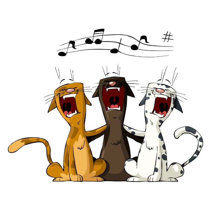 Singende Katzen
