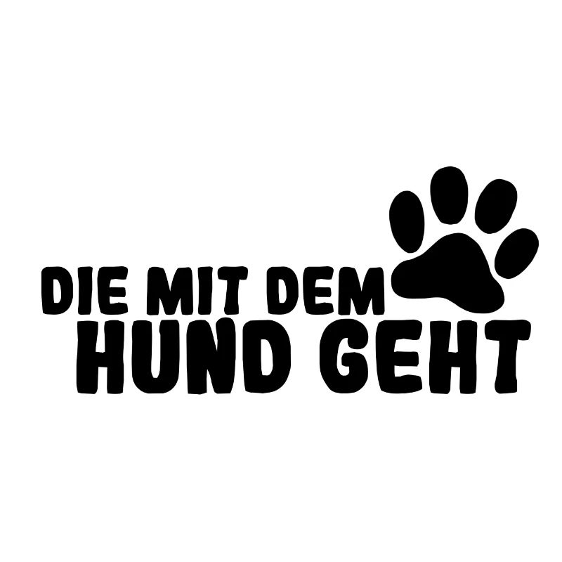 Die mit dem Hund geht