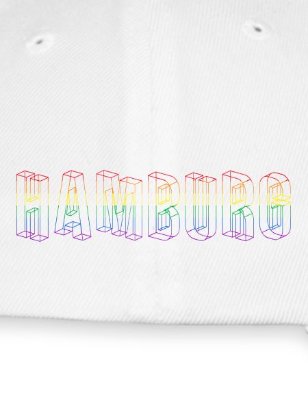 Hamburg CSD Regenbogenflagge 3D