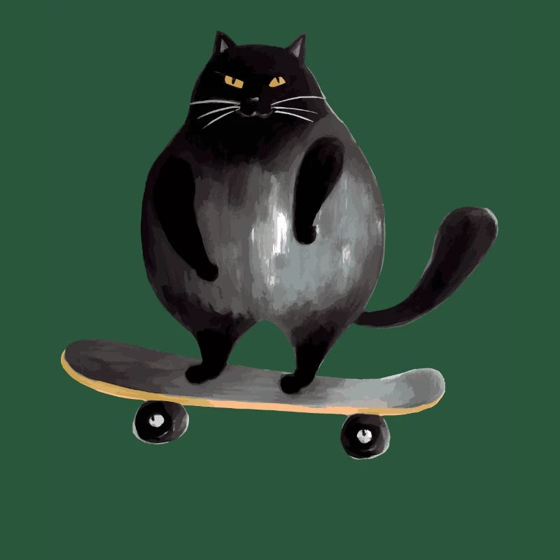 Gueule de bois sur le skateboard