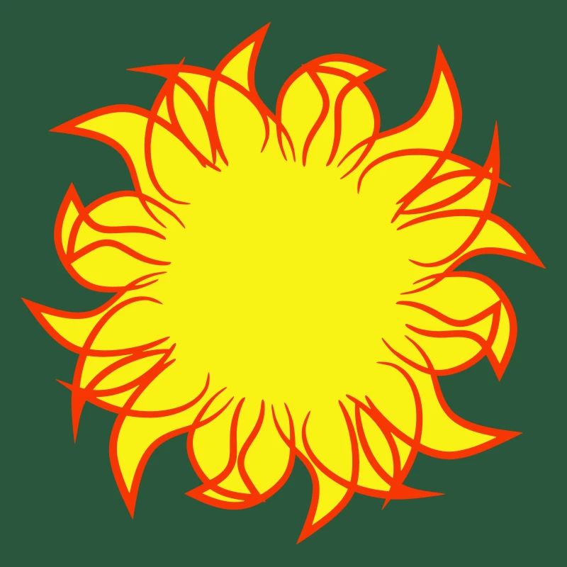 Bright Sun Rays Summer Glow Light Warmth