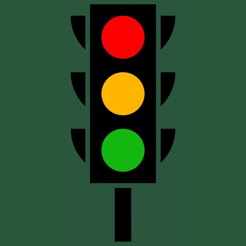 Traffic light driver's license driving school