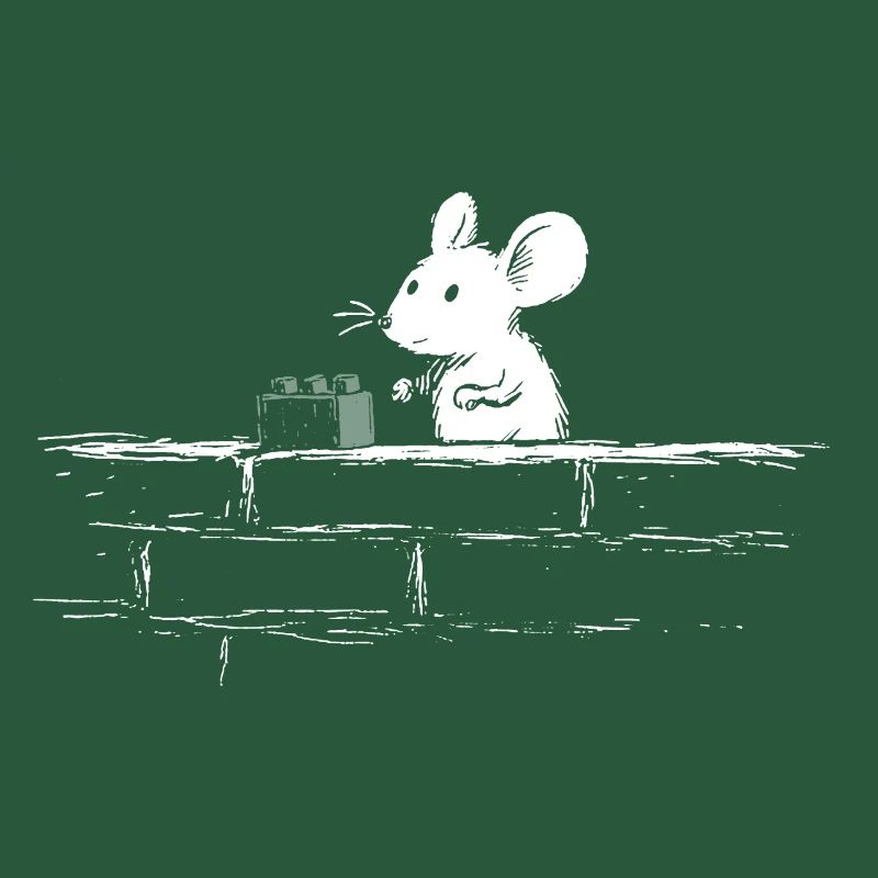 Baustein-Maus