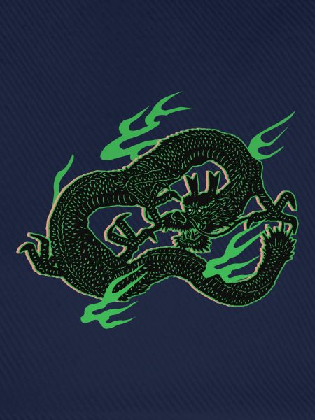 Grüner Drache