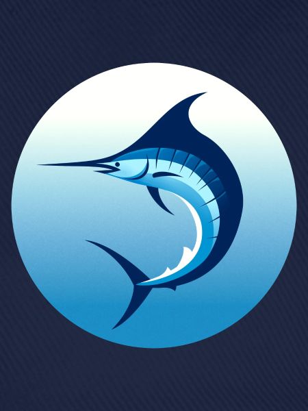 Eleganter Marlin