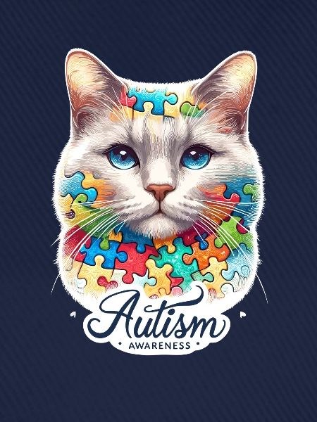 Autism Awareness puzzles piece