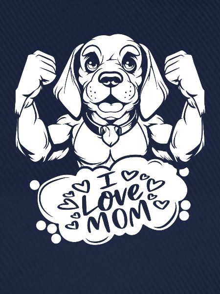 Beagle I Love Dad
