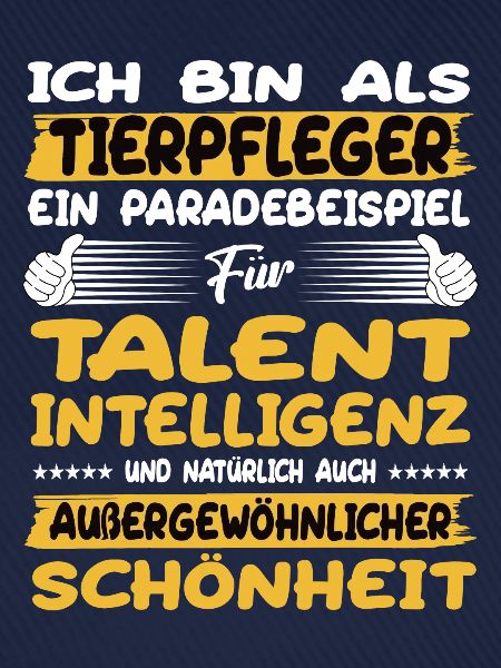 tierpfleger ein Paradebeispiel für Talent