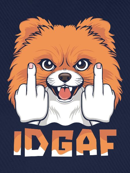 Pomeranian Idgaf