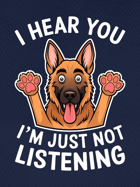 Deutscher Schäferhund Spruch Schäferhund Geschenk