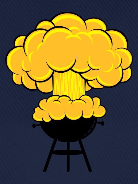 explosiver Grill