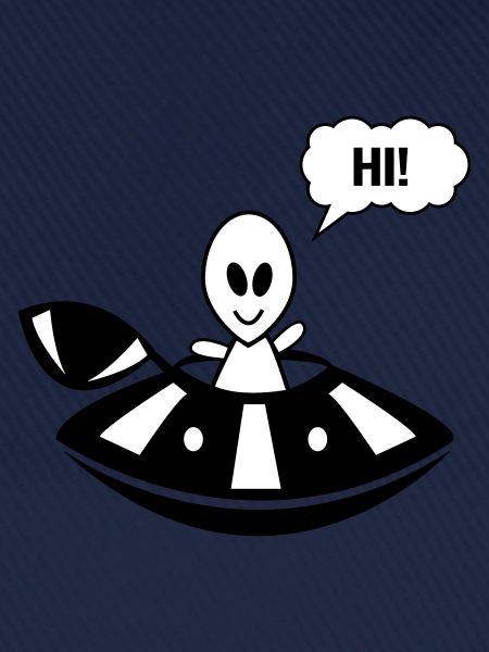 Alien ufo hi