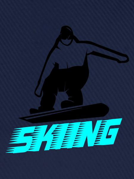 skiing