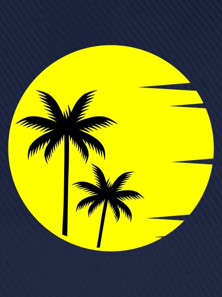 Sunset Palmen