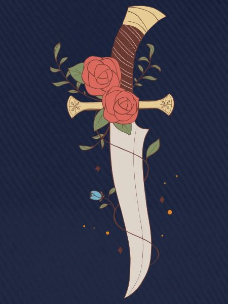 Messer der Rosen