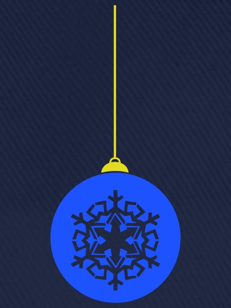 Weihnachtskugel deko
