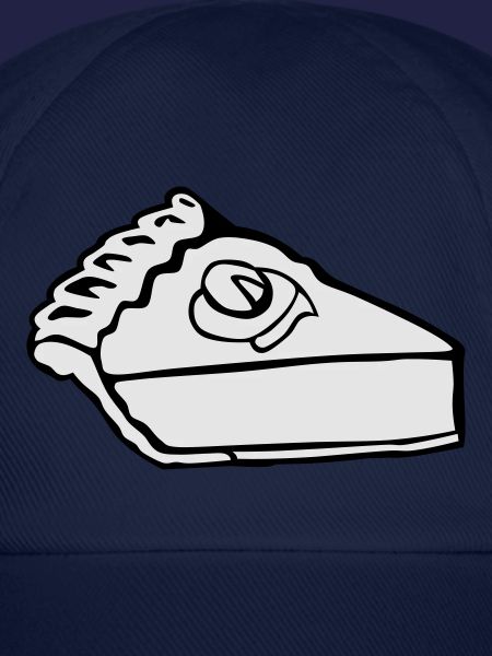 Slice der Kürbis-Kuchen