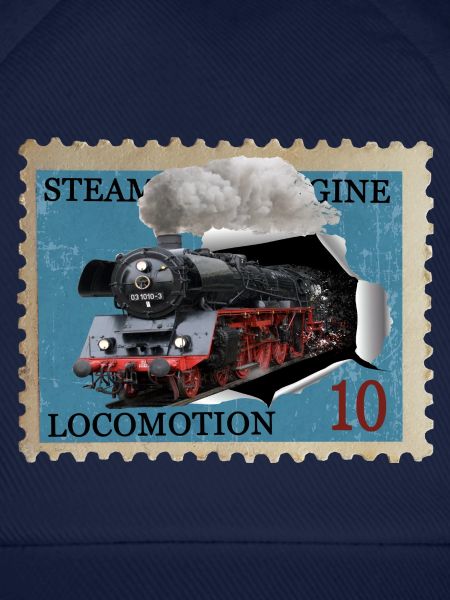 Briefmarke Dampflokomotive