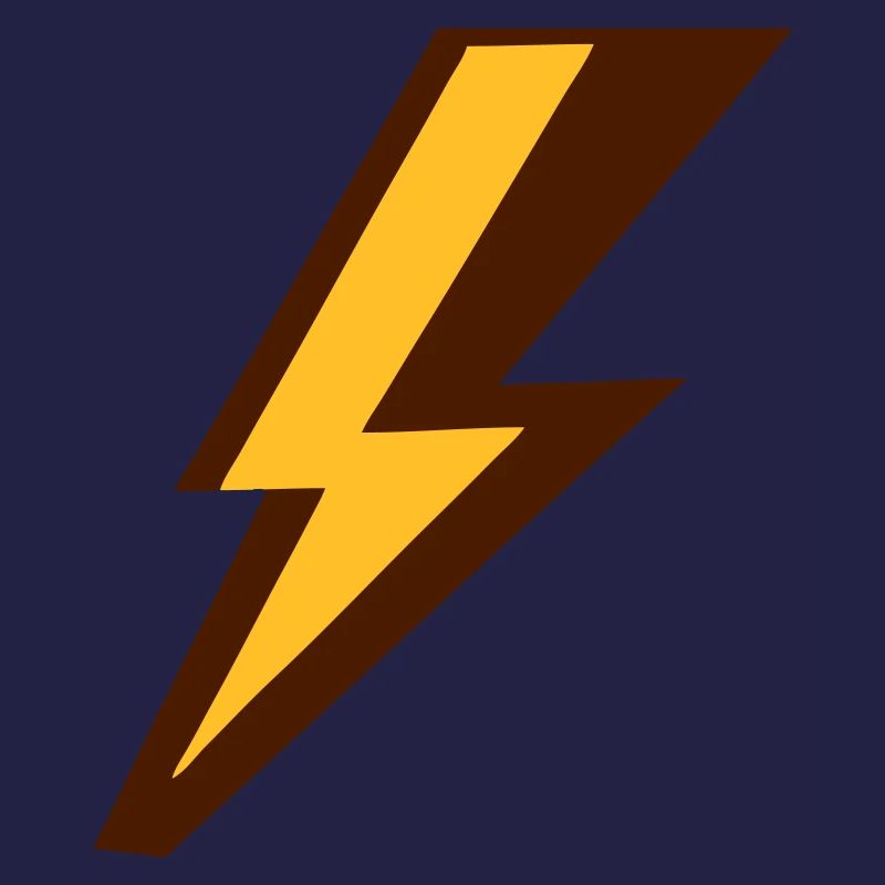 farbiger Blitz