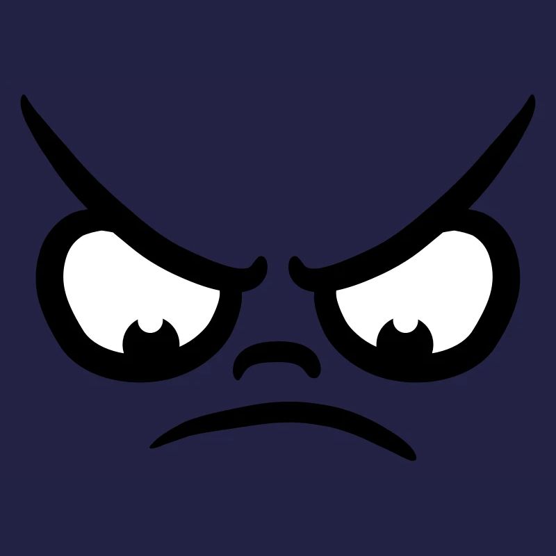Angry Comic Face