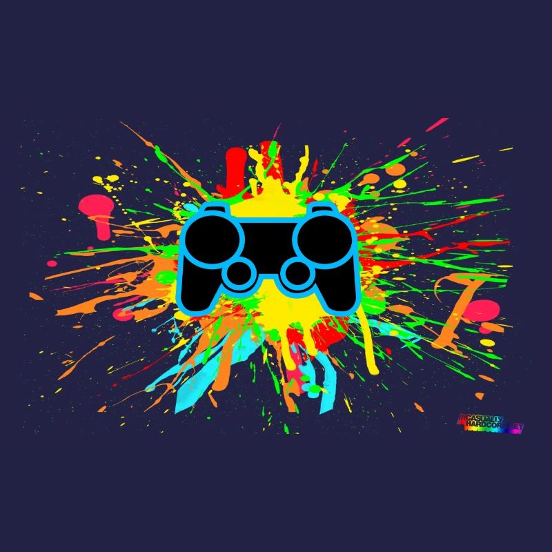 Controller-Splatter-Gamer