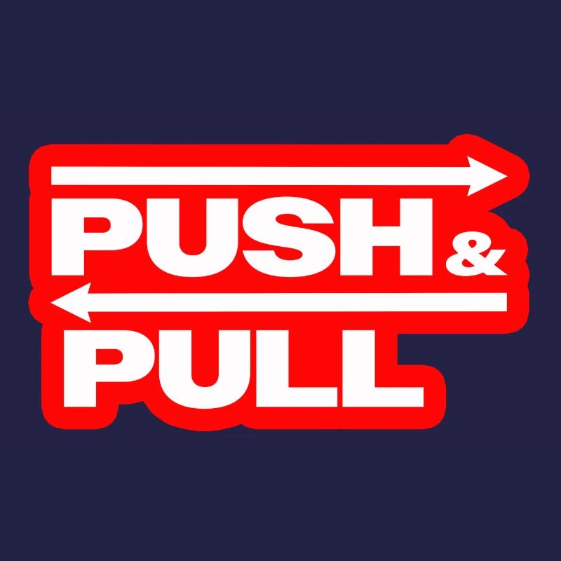 Push and Pull Red