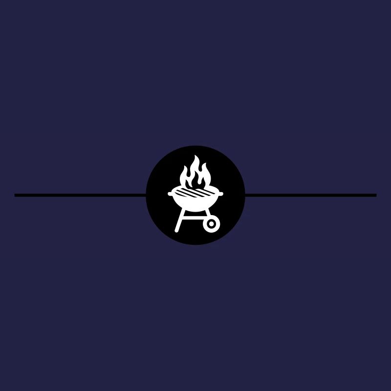 Grill Symbol Grillen Linie