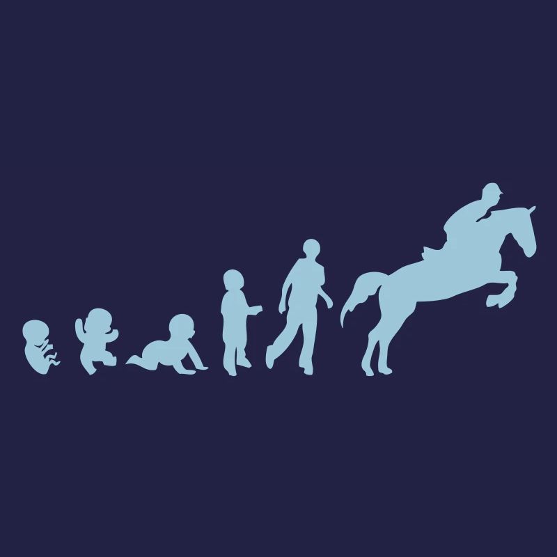Evolution cheval3 obstacle riding his