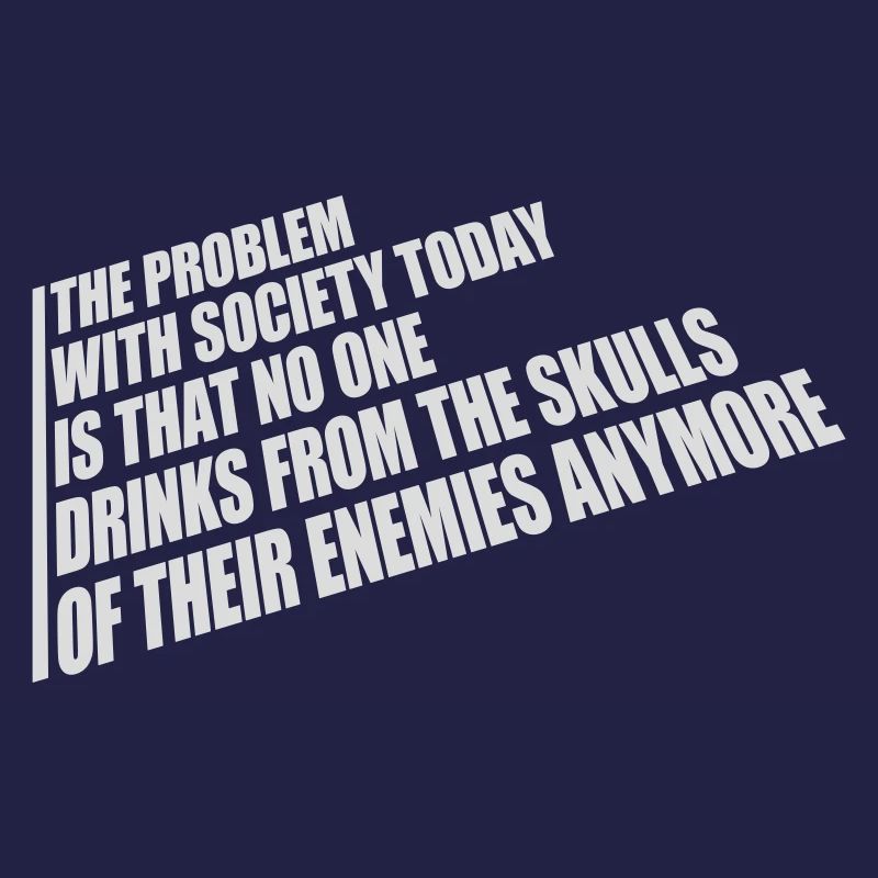 drinks from enemies skulls