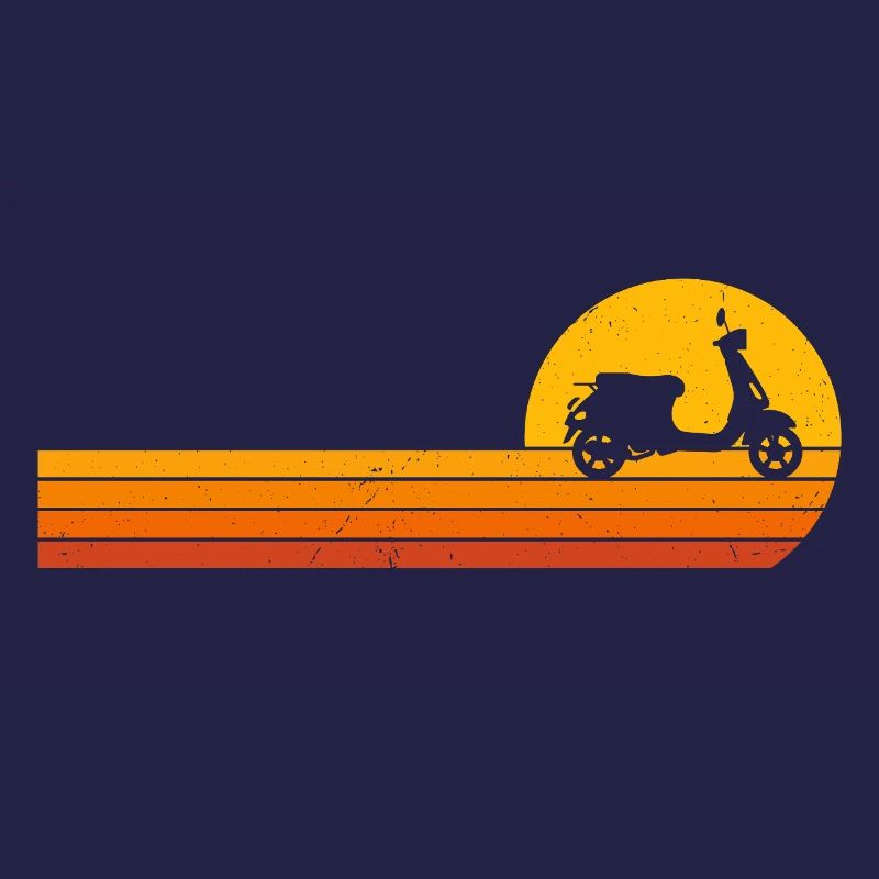 Motorroller Sunrise rollerfahren scooter moped