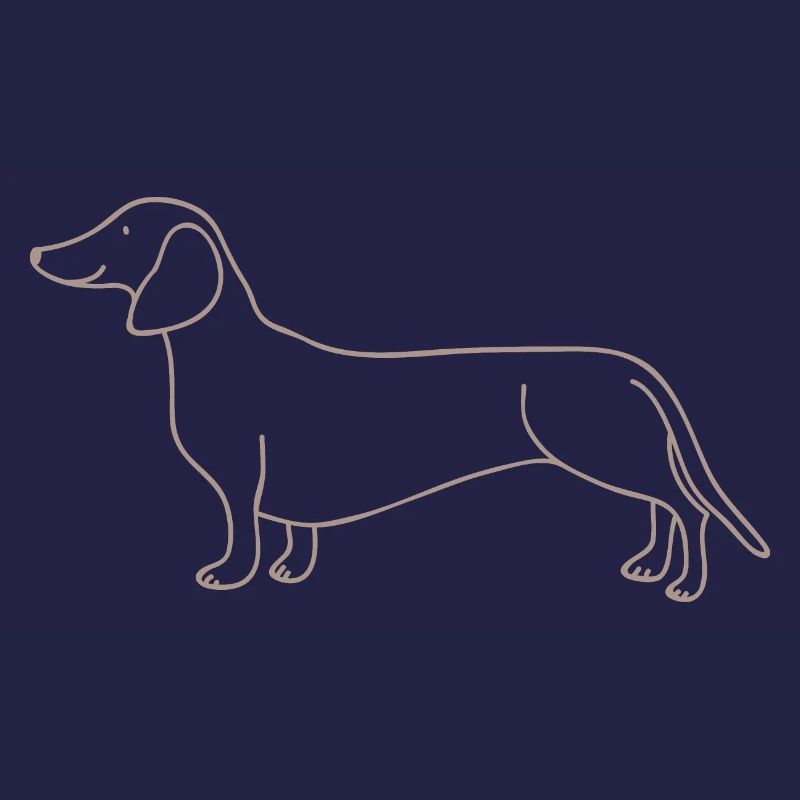 Dackel Outline