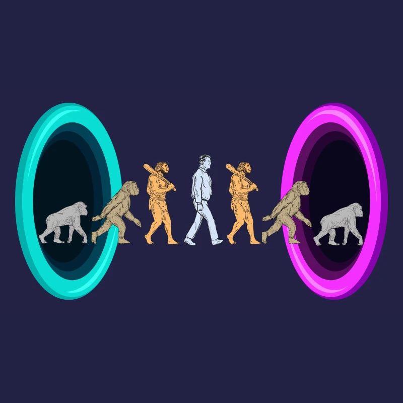 Evolution through portals