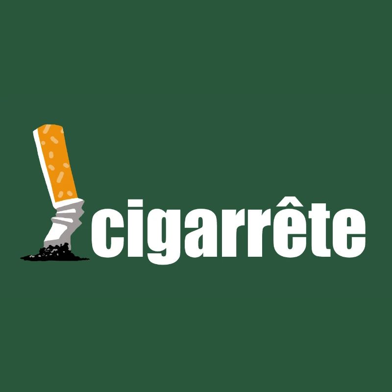 zerquetschte Zigarette