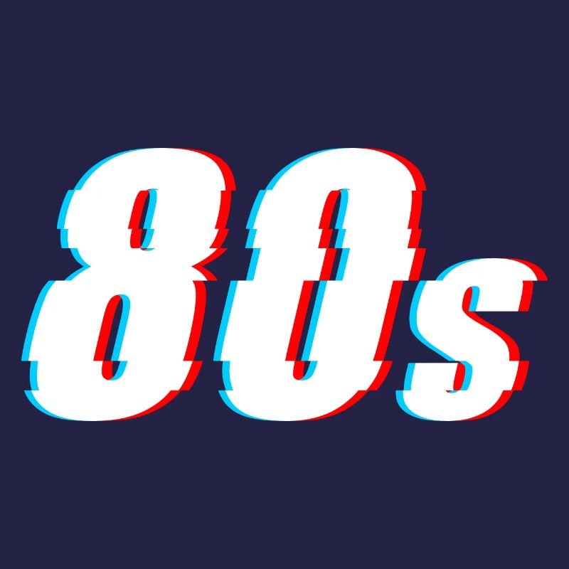 80s 80er Glitch
