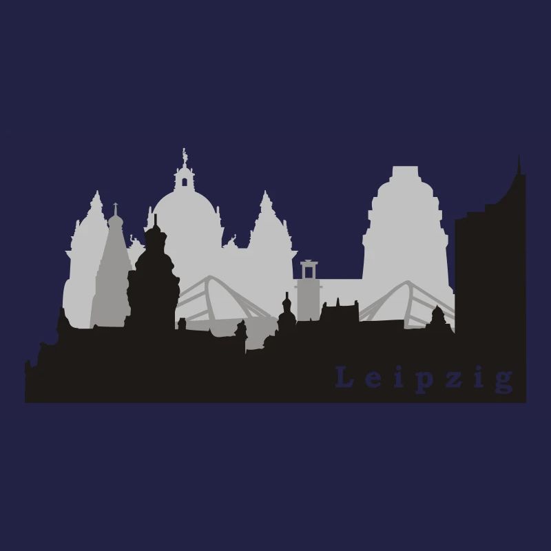 Leipzig Skyline