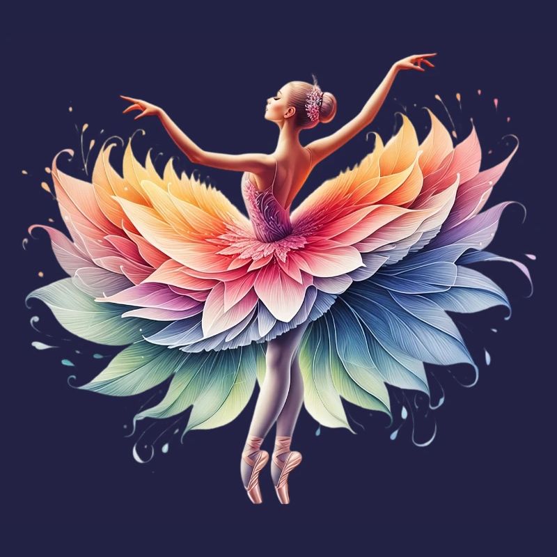 Danseuse de ballet avec tutu