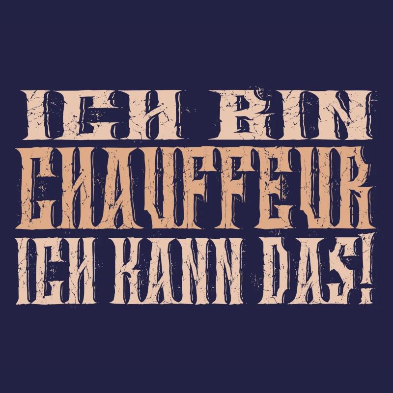 Ich bin Chauffeur