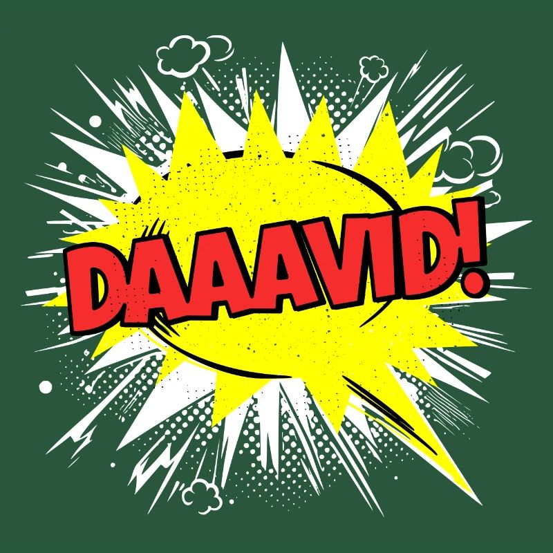 David Nom drôle bulle de dialogue Daaavid !