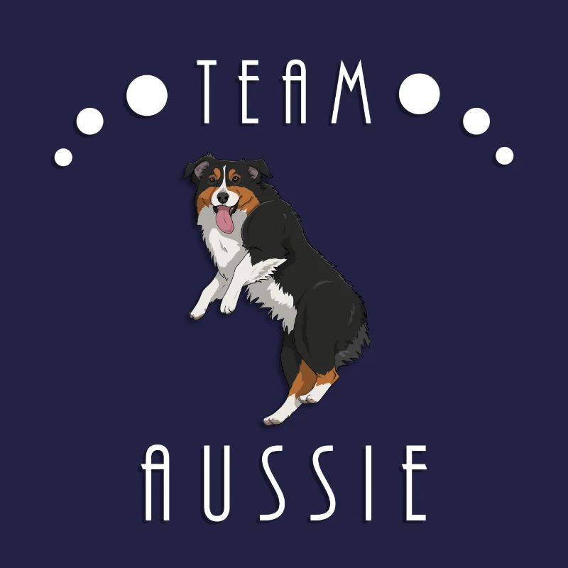 Team Aussie - Black Tri (Bobtail)
