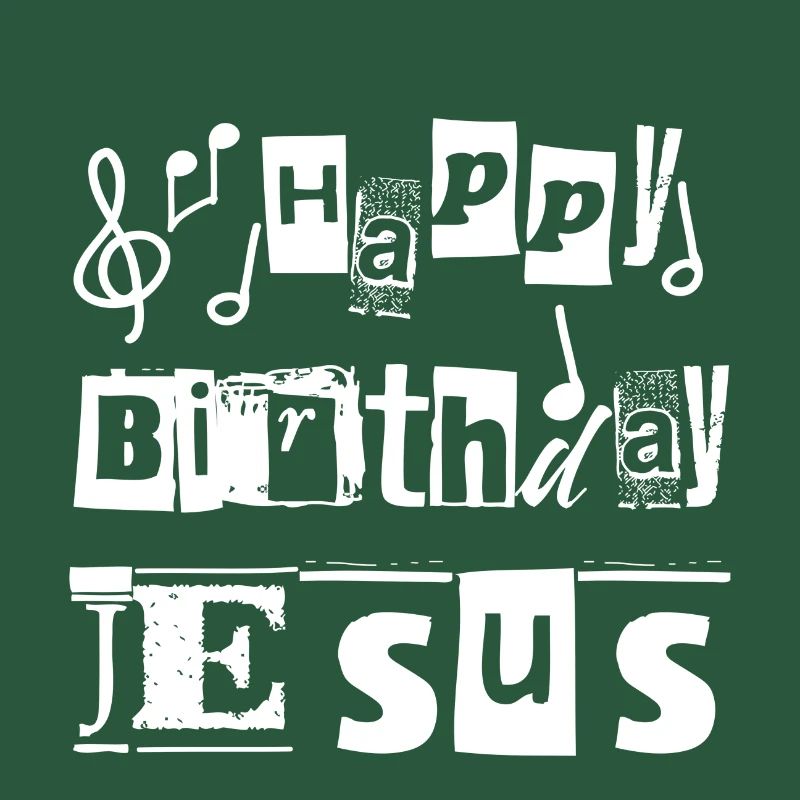 Conception chrétienne de Noël Joyeux anniversaire Jésus