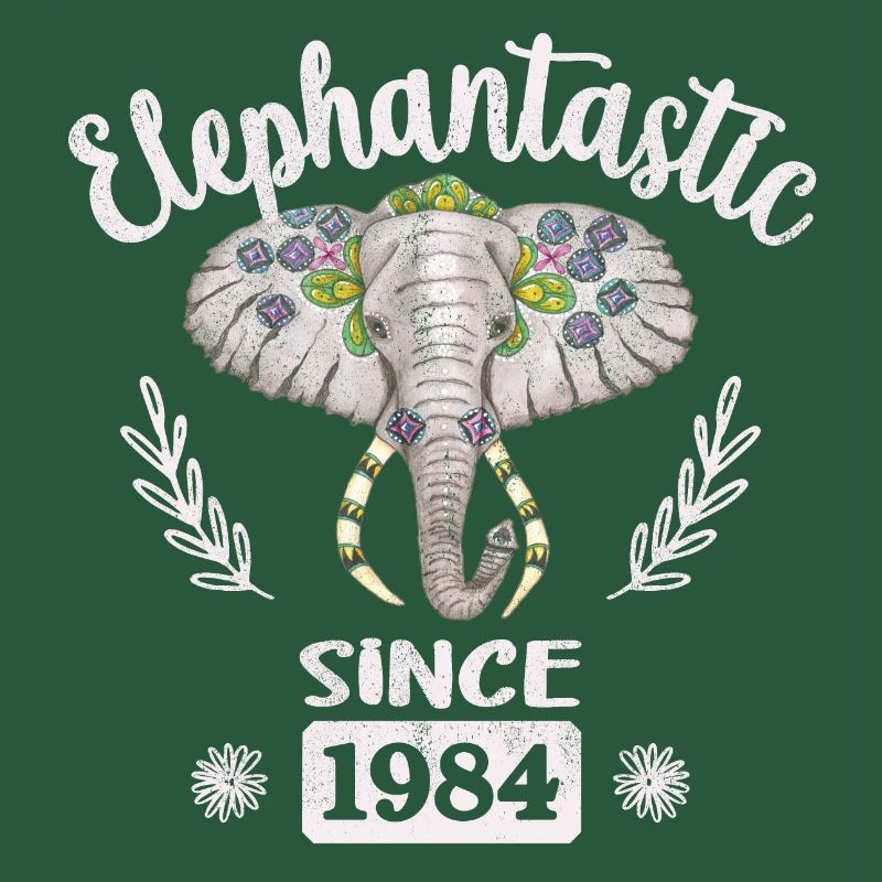 Elephantastic since 1984, Elephant Head Decorated
