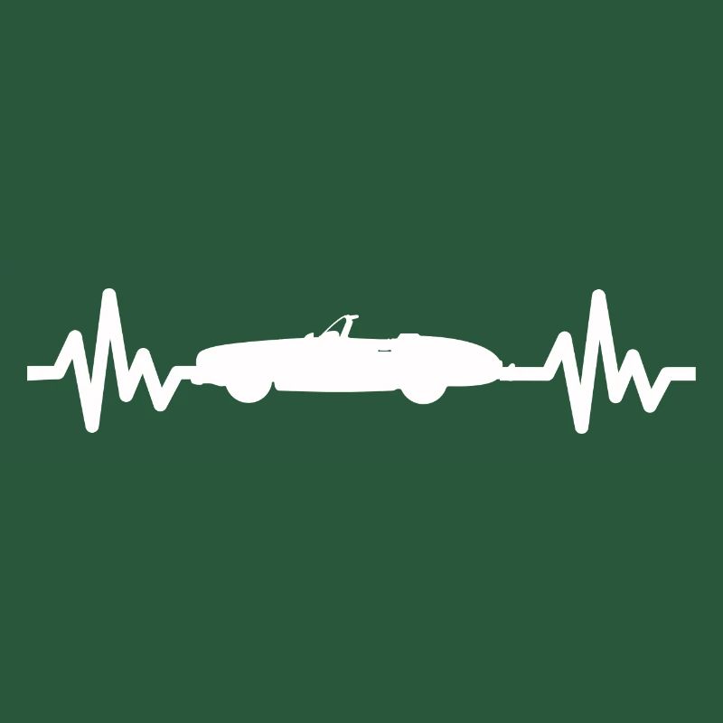 Cabrio Oldtimer Auto Herzschlag Style