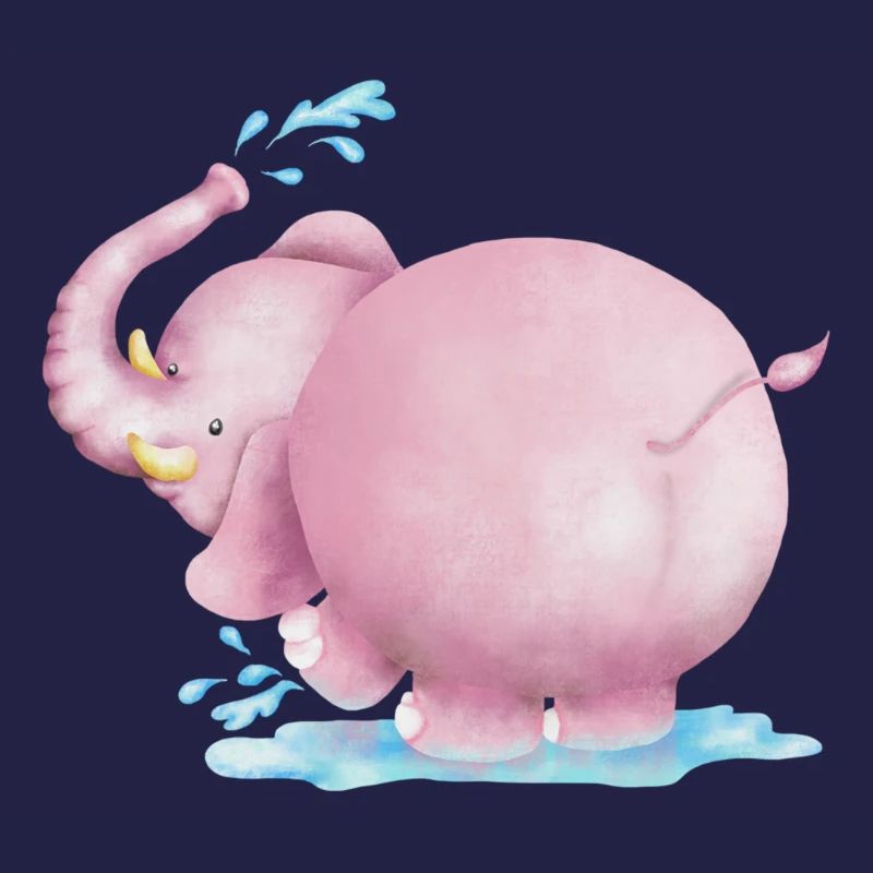 Rosa Elefant