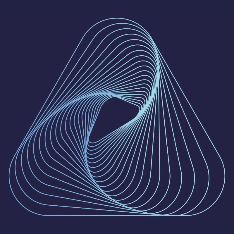 Optical illusion pattern shapes geometry gift