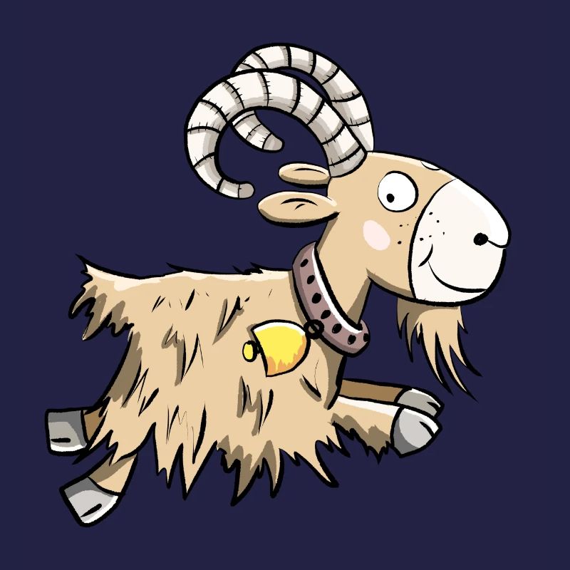 Erratic Goat I Aries I Goat Gift