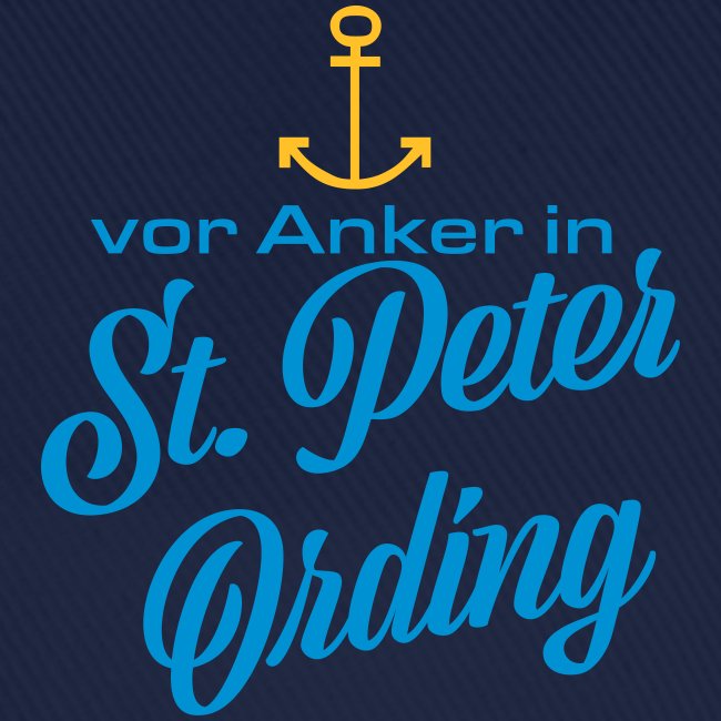 Vor Anker in St. Peter-Ording: maritimes Motiv